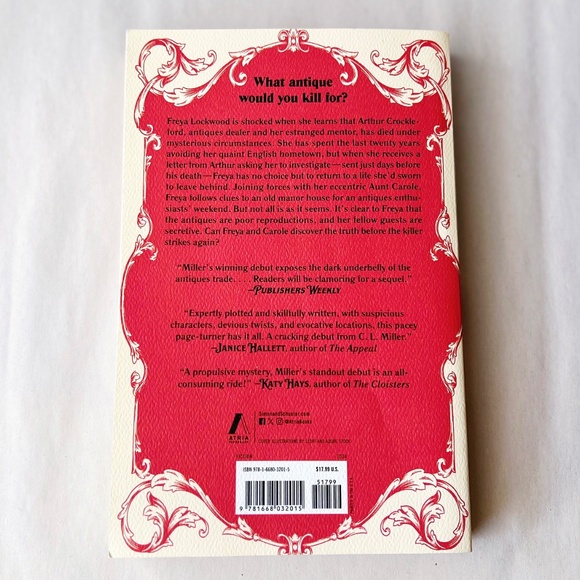 The Antique Hunter's Guide to Murder by C.L. Miller Paperback Book - Picture 2 of 4